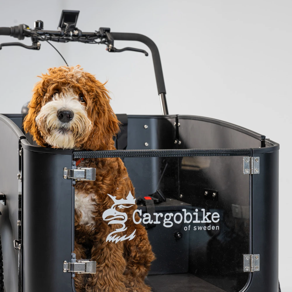 Electric cargo bike CARGOBIKE of SWEDEN Flex Dog