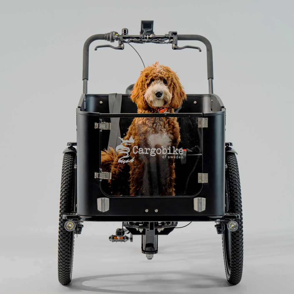 Electric cargo bike CARGOBIKE of SWEDEN Flex Dog