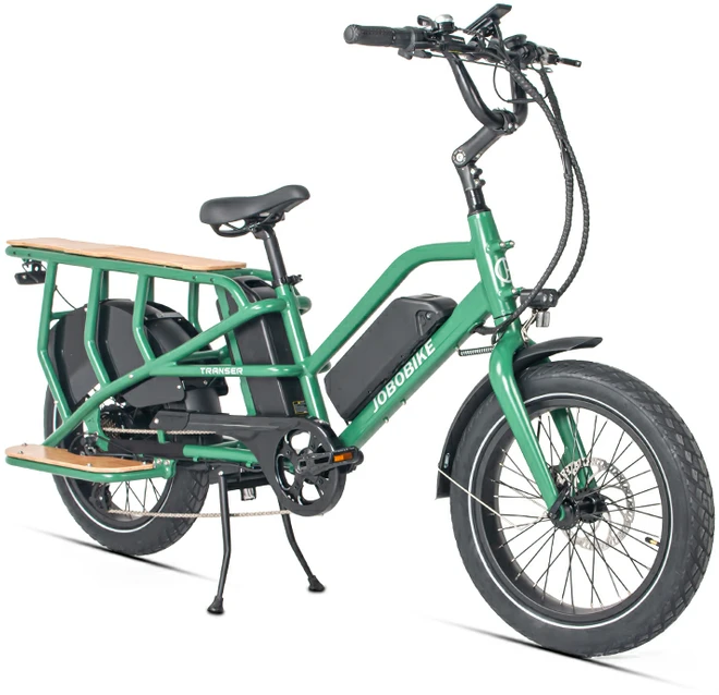 Jobobike Transer Bike dviratis, žalias