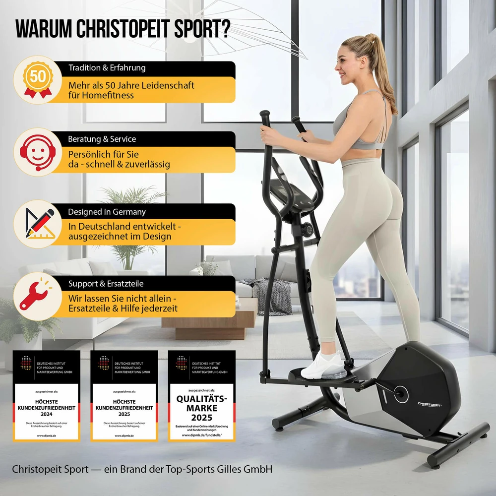 Christopeit Christopeit Sport CH2543 elipsinis treniruoklis CT 5 krosinis treniruoklis