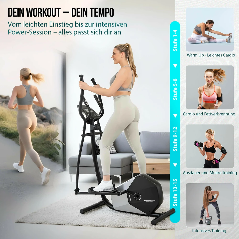 Christopeit Christopeit Sport CH2543 elipsinis treniruoklis CT 5 krosinis treniruoklis