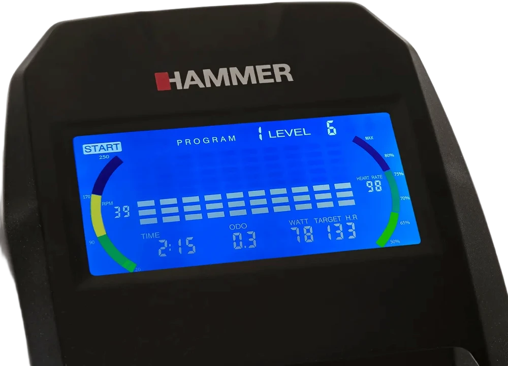 Elipsinis treniruoklis HAMMER Crossfly BT
