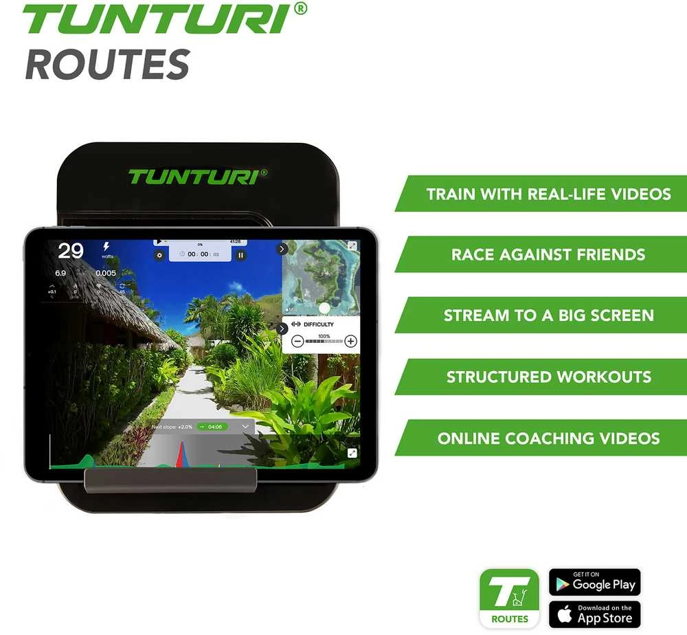 Dviratis treniruoklis TUNTURI STAR FIT E100 HR i+ + App