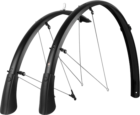 Skydelių komplektas 28 SKS Bluemels 45mm juodas mat