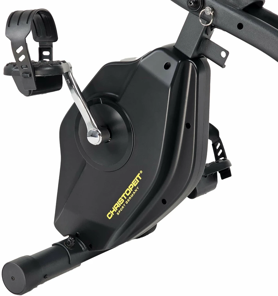 None Folding exercise bike CHRISTOPEIT S-Bike Velo Fit, juodas