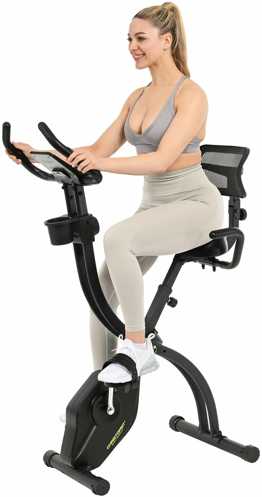 None Folding exercise bike CHRISTOPEIT S-Bike Velo Fit, juodas