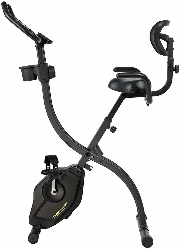None Folding exercise bike CHRISTOPEIT S-Bike Velo Fit, juodas