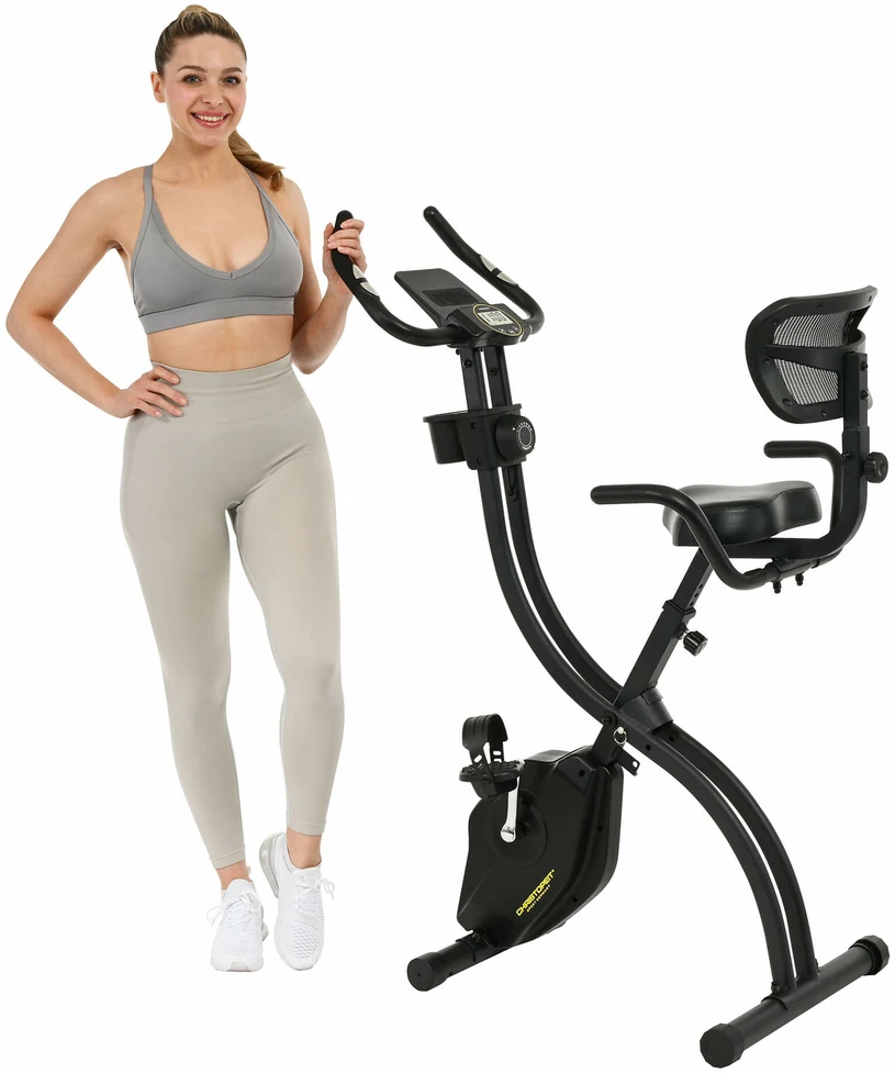 None Folding exercise bike CHRISTOPEIT S-Bike Velo Fit, juodas