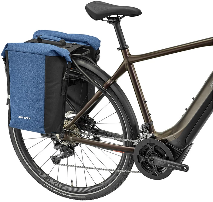 None GIANT Transporter MIK Pannier Bag, mėlynas