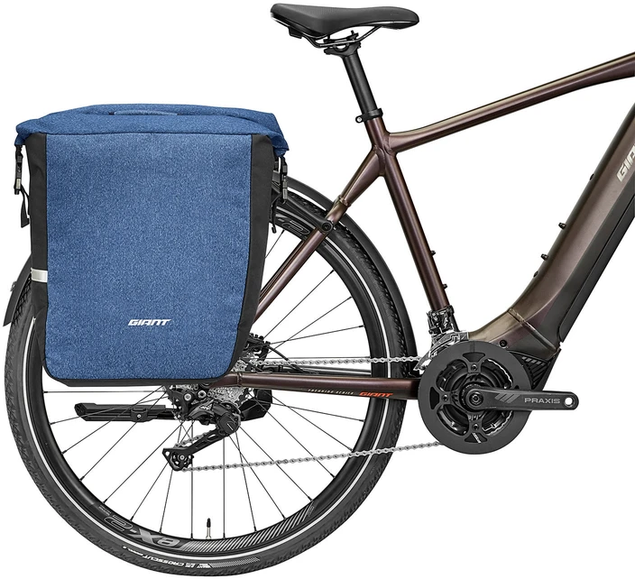 None GIANT Transporter MIK Pannier Bag, mėlynas, L