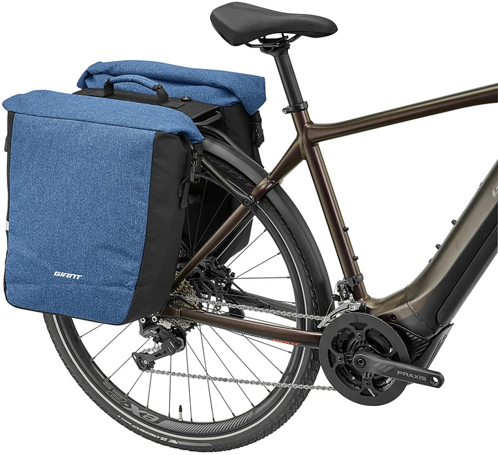 None GIANT Transporter MIK Pannier Bag, mėlynas, L