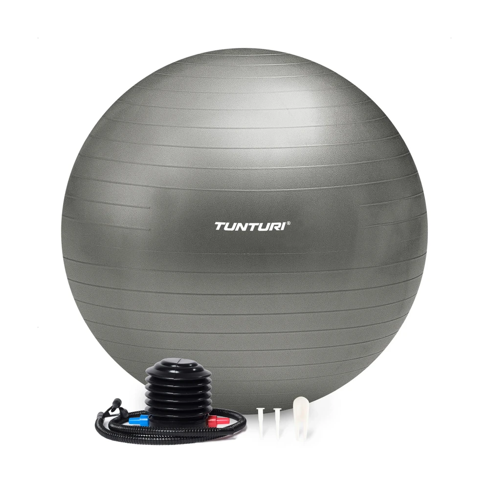Tunturi Gymball 90cm, sidabrinis