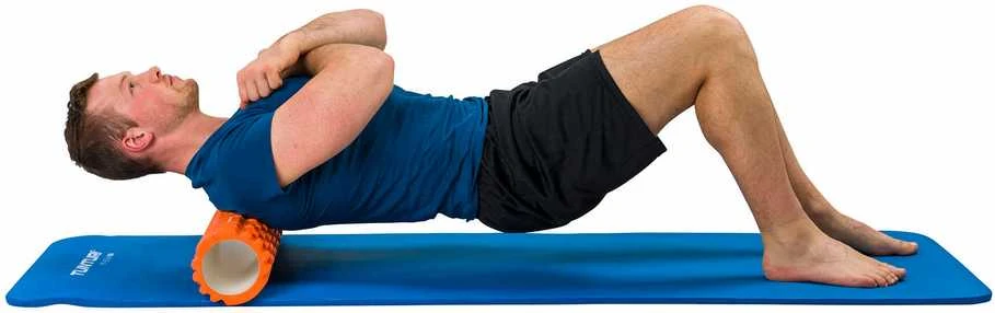 Fitneso kilimėlis Tunturi Fitnessmat NBR 15 mm, tamsiai mėlynos spalvos