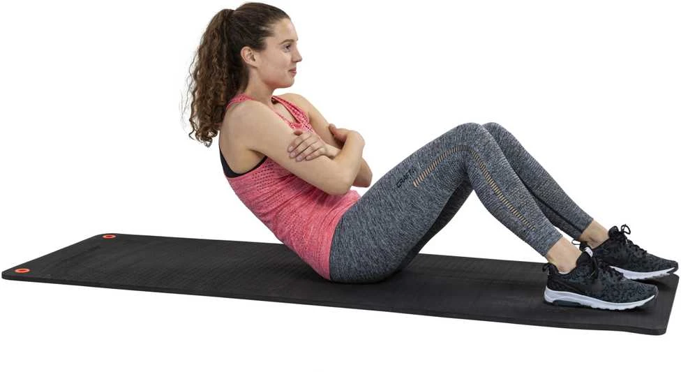 Sportinis kilimėlis TUNTURI Mat PRO Juodas 140-180cm (Ilgis: 140 cm)