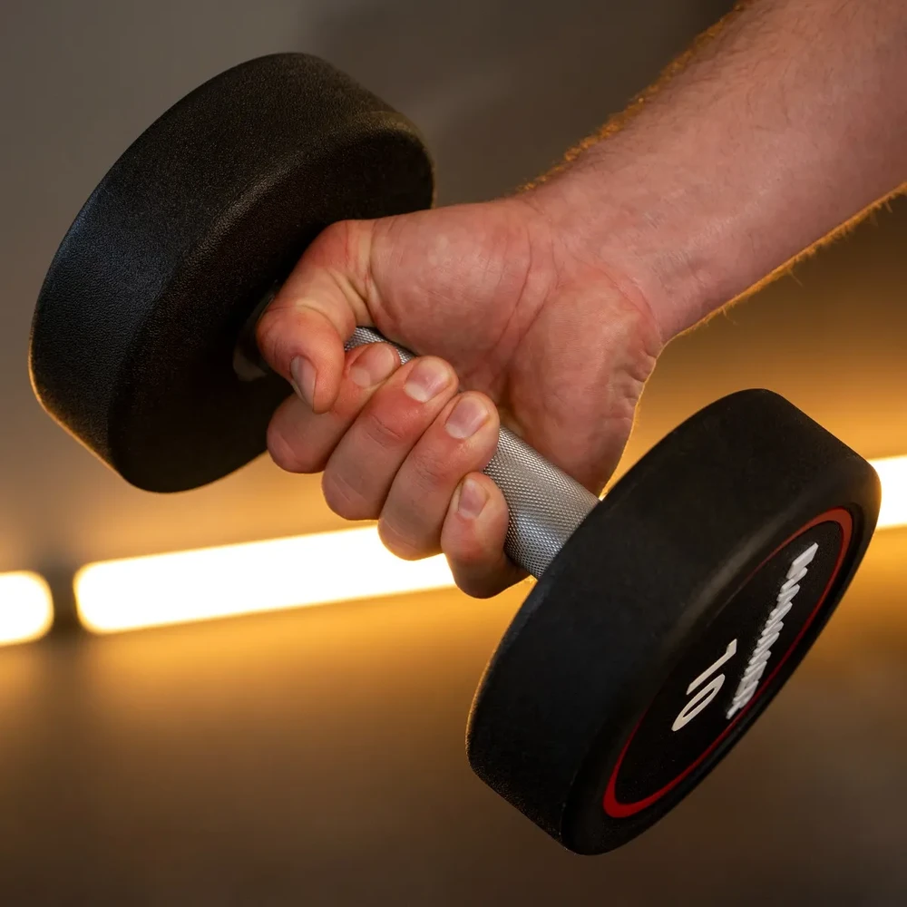 None HAMMER kompaktiškas hantelis PU 12,5kg