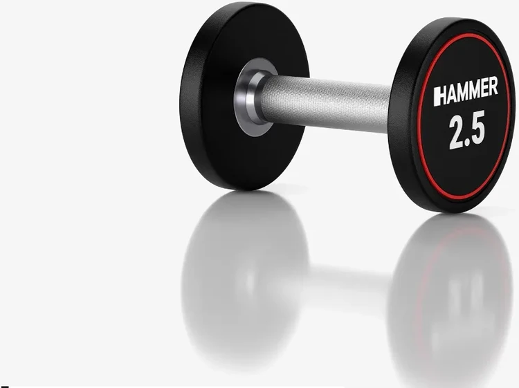 None HAMMER kompaktiškas hantelis PU 7,5kg
