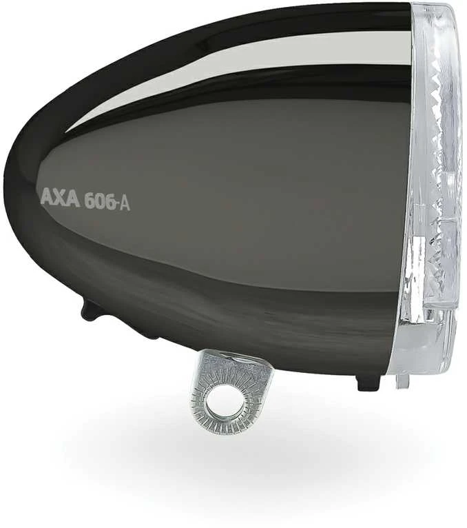 None Priekinis žibintas AXA LUX 606 AUTO 15 TAMSI CHROME 60CM