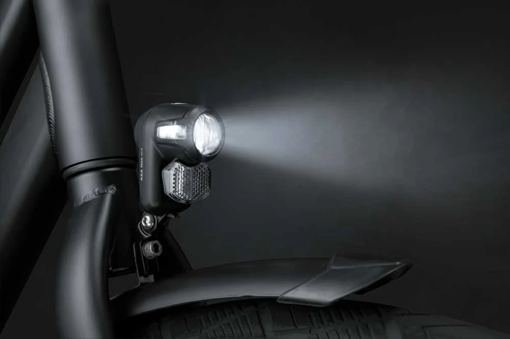 None AXA priekinis žibintas Nox City Auto Off Juodas