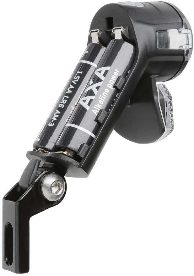 Dviračio priekinis žibintas Axa Nox Sport, juodas