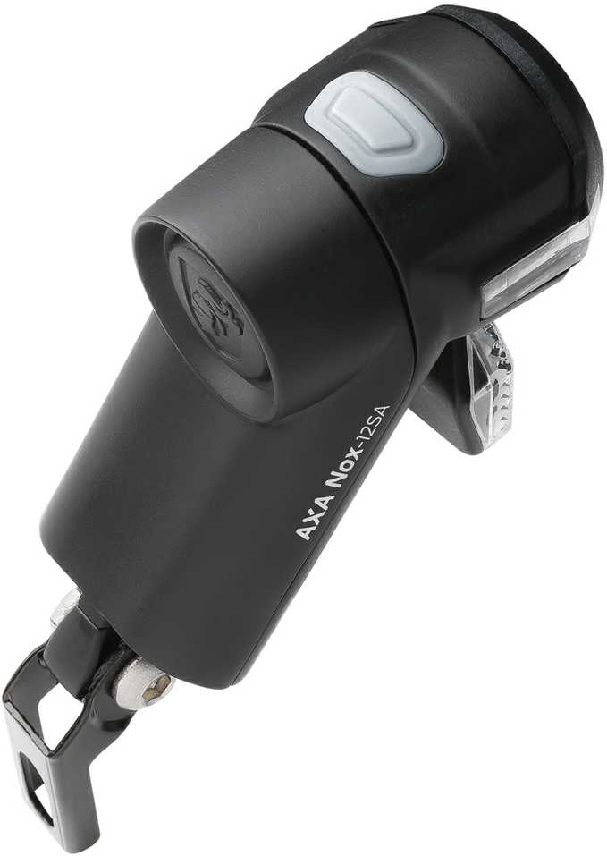 Dviračio priekinis žibintas Axa Nox Sport, juodas