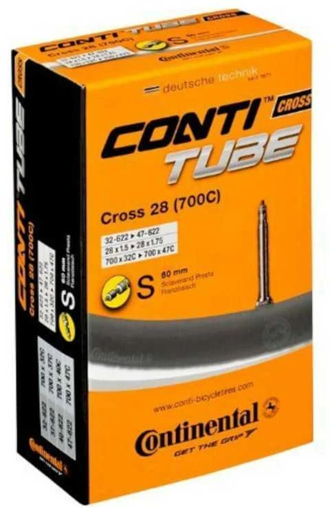 Kamera 28" Continental Cross 28" S60 RE 32-622>47-622 Presta 60mm