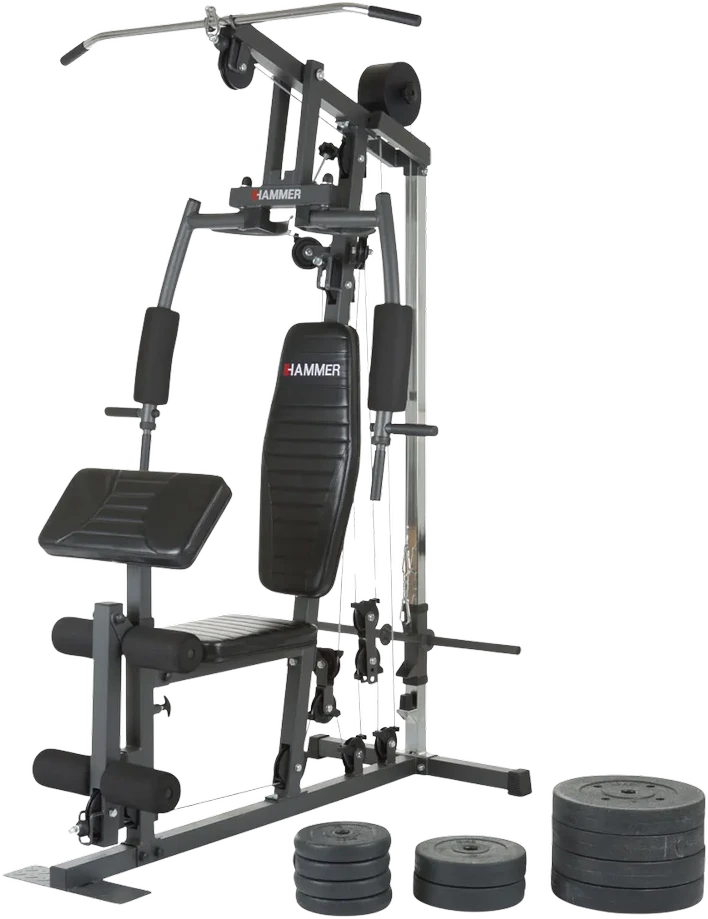 Hammer Multi Gym California XP Sidabrinis