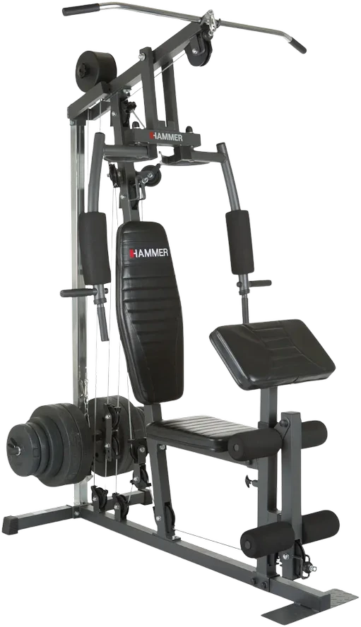 Hammer Multi Gym California XP Sidabrinis