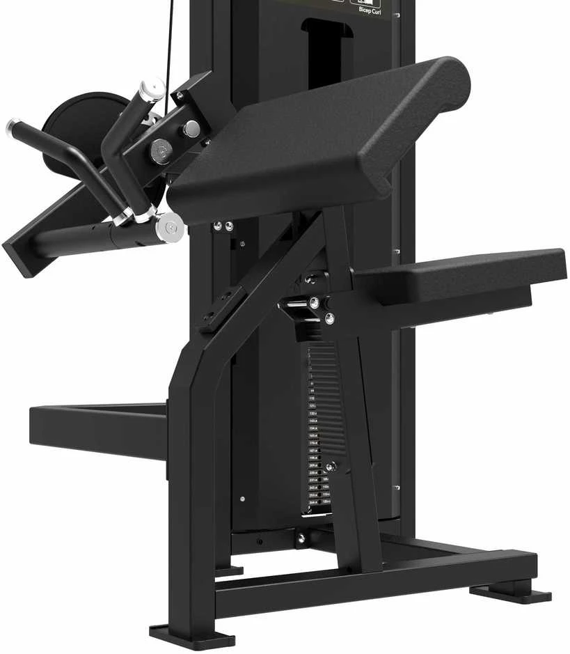 Jėgos staklės TUNTURI Platinum Bicep Curl Selectorized V-series