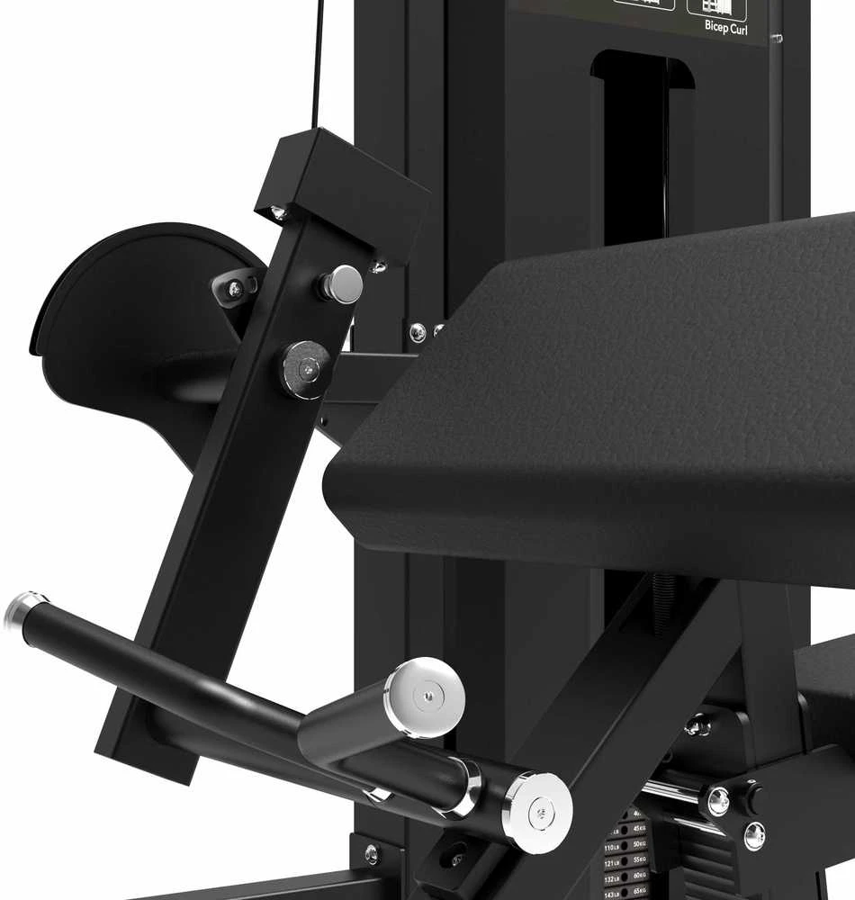 Jėgos staklės TUNTURI Platinum Bicep Curl Selectorized V-series