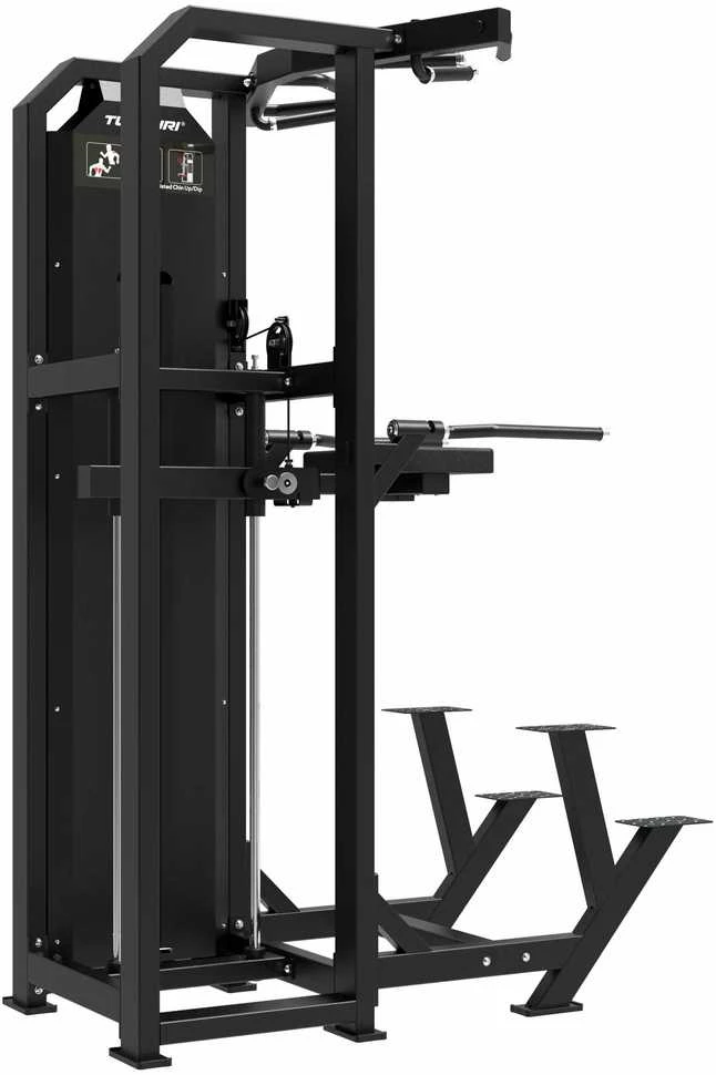 None Jėgos staklės TUNTURI Platinum Dual Assisted Chin Up / Dip Selectorized V-series