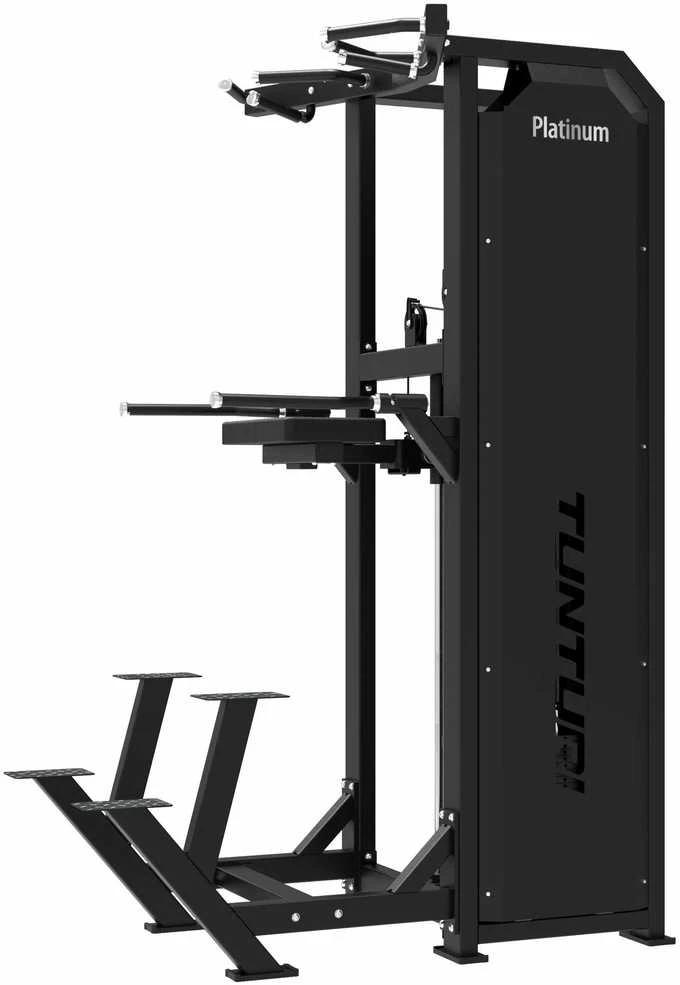 None Jėgos staklės TUNTURI Platinum Dual Assisted Chin Up / Dip Selectorized V-series