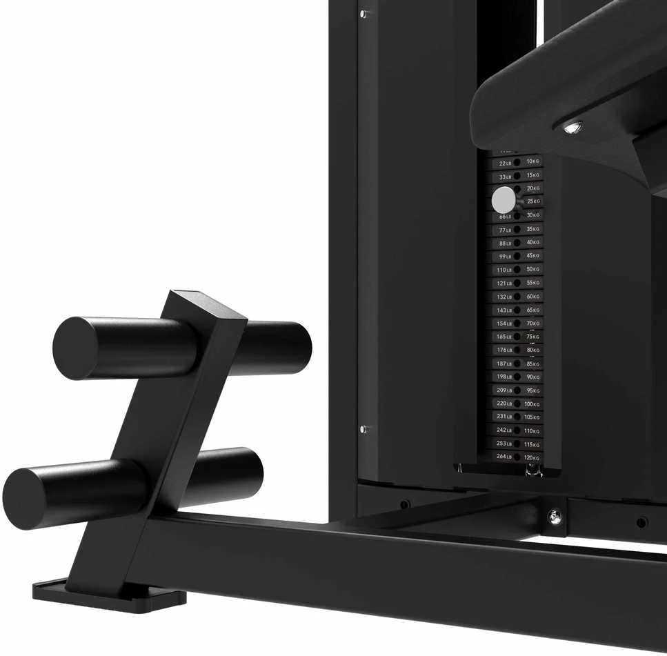 Jėgos staklės TUNTURI Platinum Dual Back / Abdominal Combo Selectorized V-series