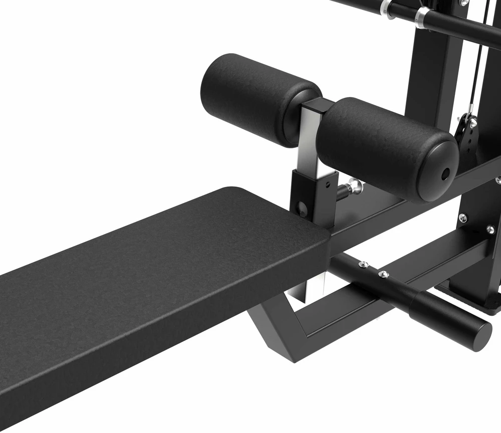 Jėgos staklės TUNTURI Platinum Dual Lat Pulldown / Low row Selectorized V-series