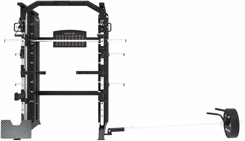 Jėgos staklės TUNTURI Platinum Full Smith / Functional trainer Selectorized V-series