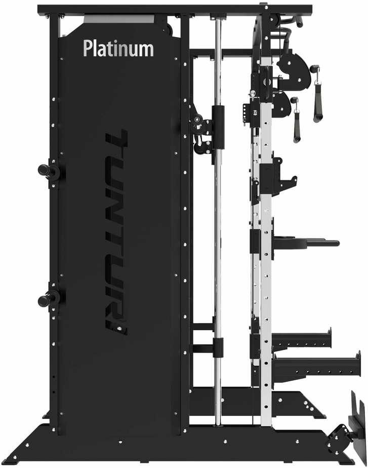 Jėgos staklės TUNTURI Platinum Full Smith / Functional trainer Selectorized V-series