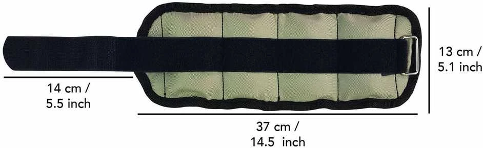 Riešo ir čiurnos svarmenys Tunturi 2x1 kg