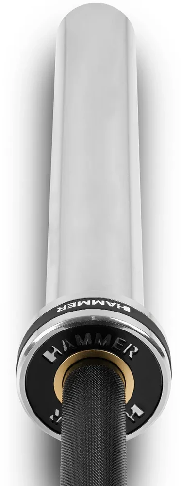 Lifting bar HAMMER Barbell Bar, 220 cm, 700 kg, 50 mm