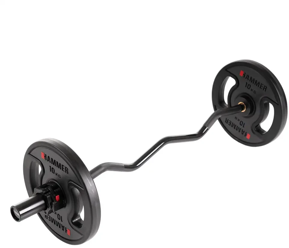 Lifting bar HAMMER Premium SZ-Curl Bar, 225 kg, 50mm