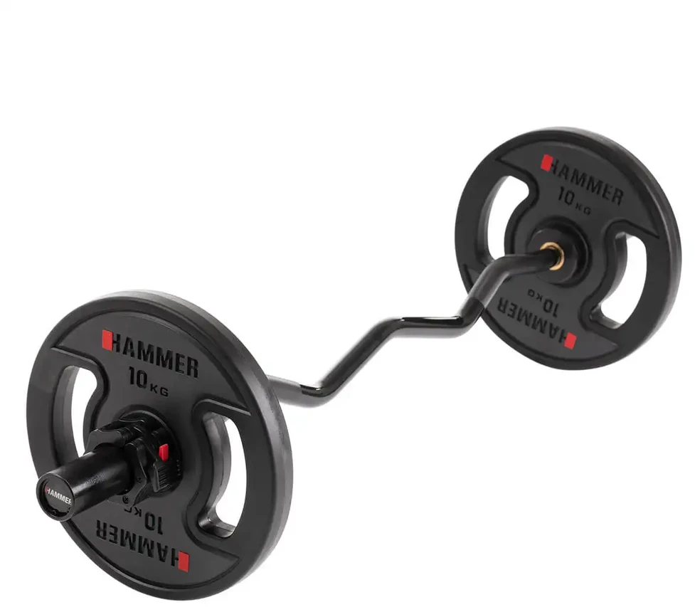 Lifting bar HAMMER Premium SZ-Curl Bar, 225 kg, 50mm