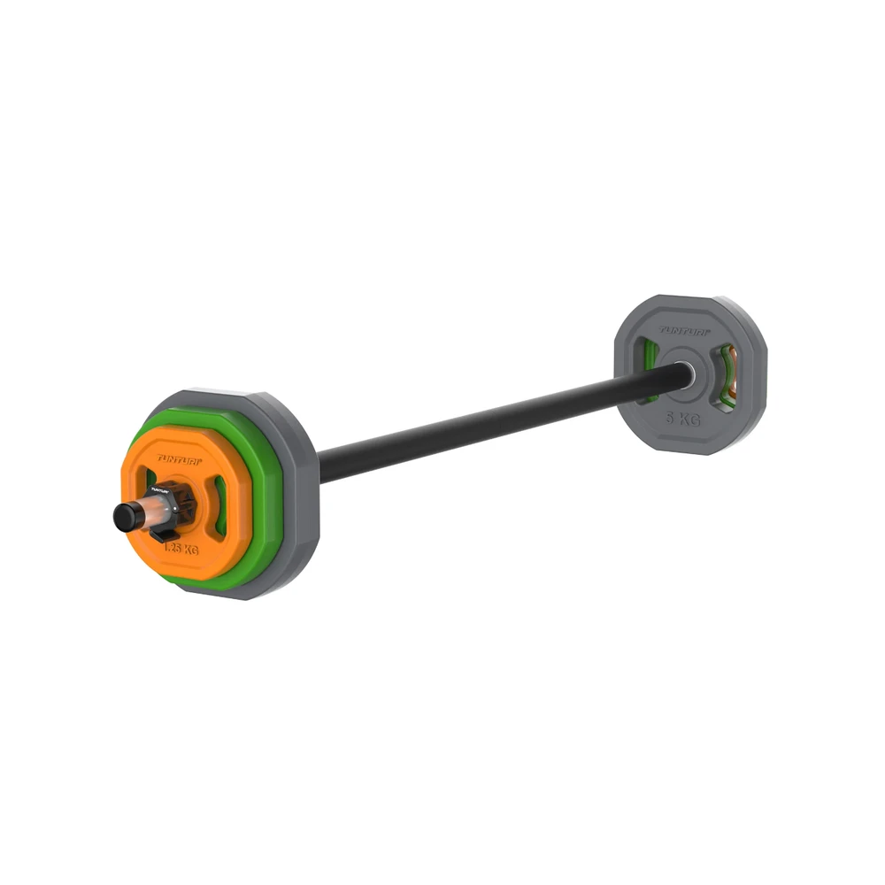 Body pump rinkinys Tunturi Aerobic Pump Set, 20 kg, Rubber