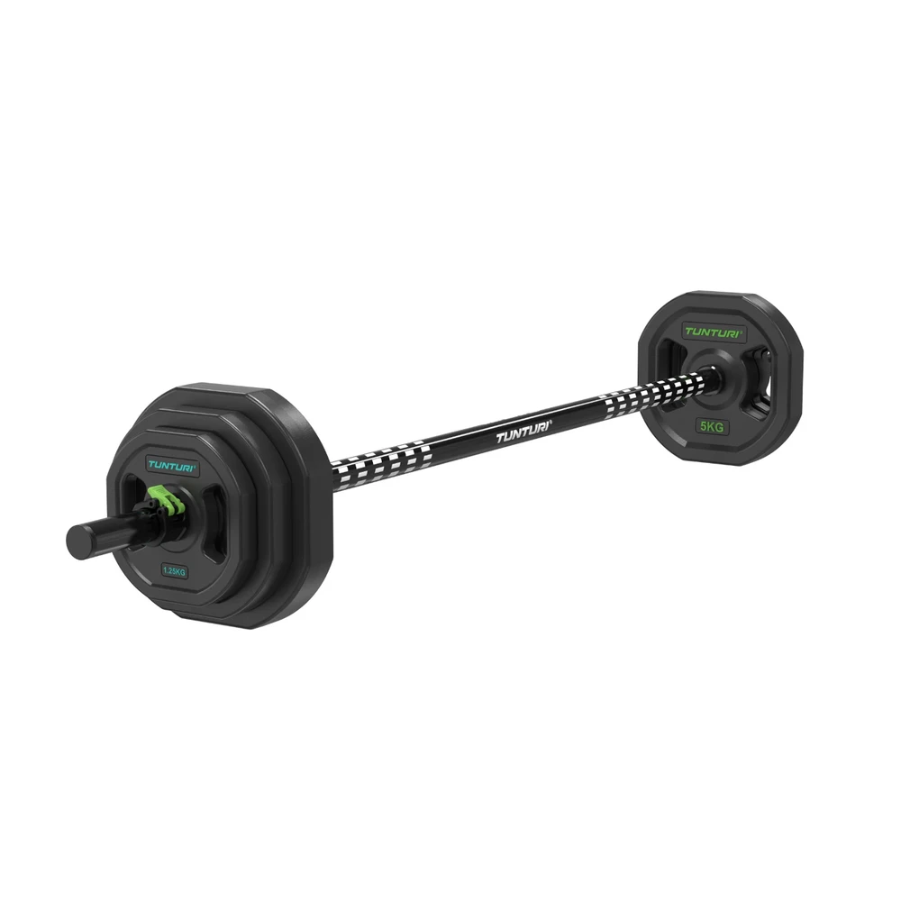 Kūno pompų rinkinys Tunturi Pro aerobinis pompų rinkinys, 20 kg, TPU