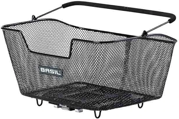 Luggage frame basket BASIL Base M MIK, juodas