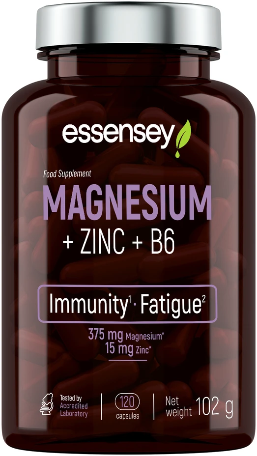 Magnesium TREC ESSENSEY MAGNESIUM+ZINC+B6 120 capsules