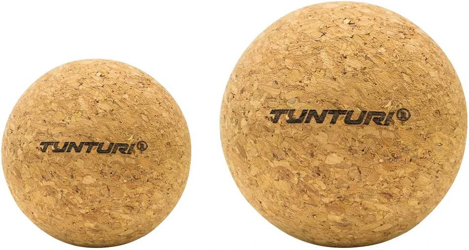 Masažinių kamuoliukų rinkinys TUNTURI Cork Ball