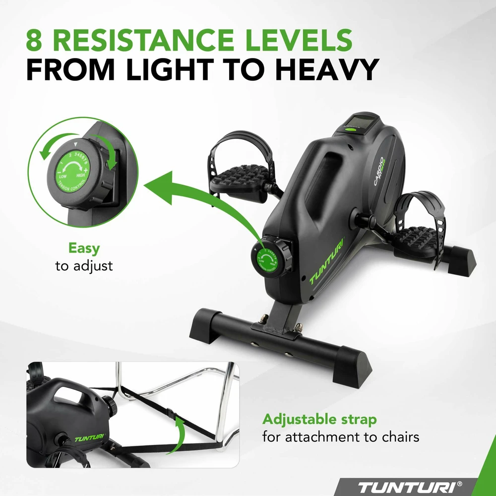 Dviratis treniruoklis Tunturi Cardio Fit M40 Minibike Magnetic + App