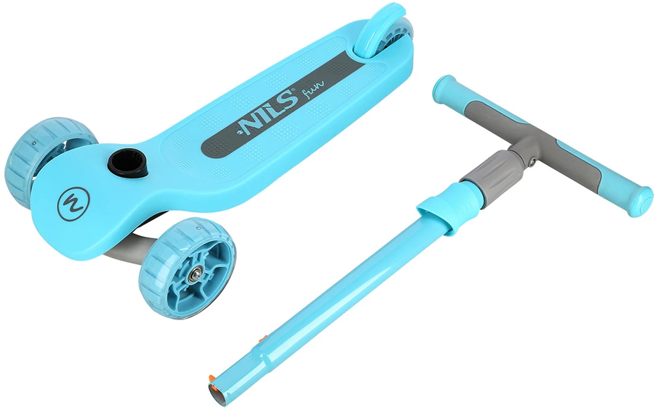 Nils Extreme NILS FUN HLB09 LED turquoise children's scooter