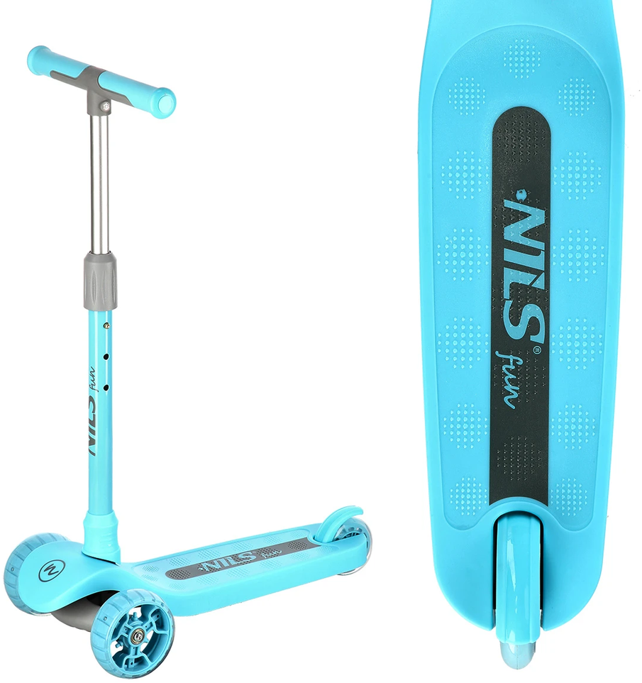Nils Extreme NILS FUN HLB09 LED turquoise children's scooter