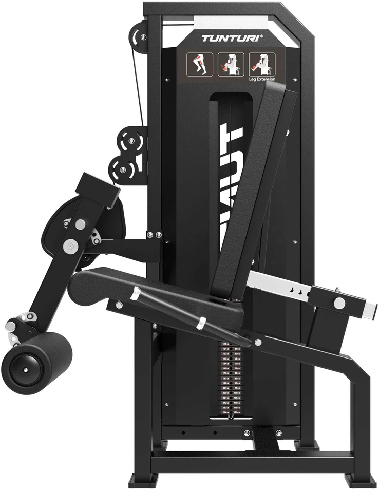 Jėgos staklės TUNTURI Platinum Leg extension Selectorized V-series