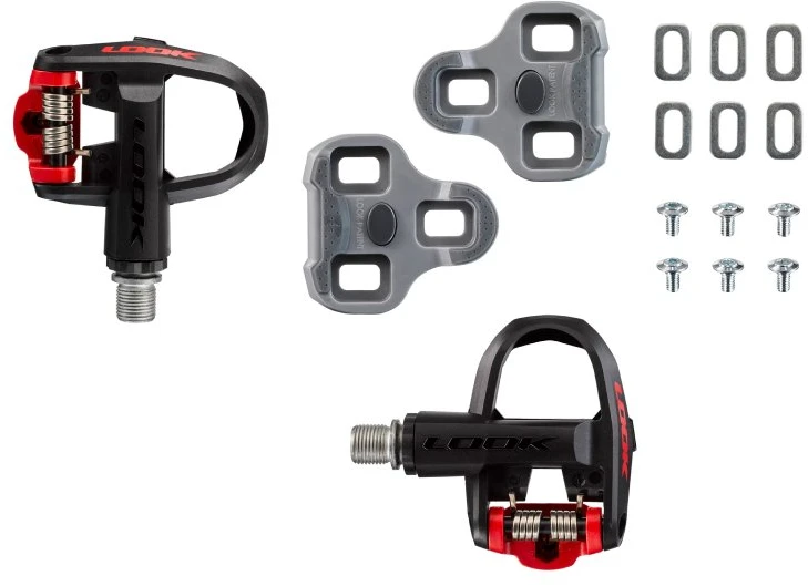 None Road pedals LOOK Keo Classic 3, Juodas/Raudona