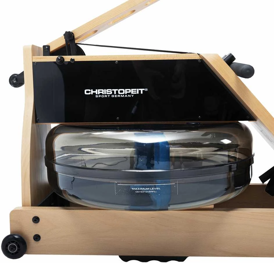 Rowing ergometer CHRISTOPEIT WP 5000, oak wood
